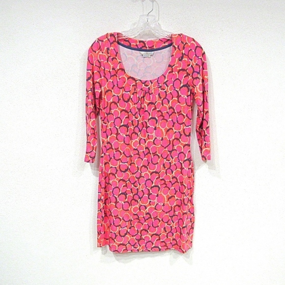 Boden Geometric Circle Dress Size 6 EUC - Picture 1 of 3